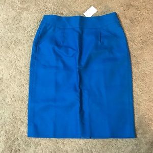 J. Crew blue skirt